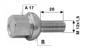 Болт за джанти №1 / M12x1.5