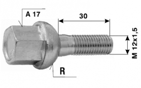 Болт за джанти №3 / M12x1.5
