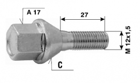 Болт за джанти №11 / M12x1.5
